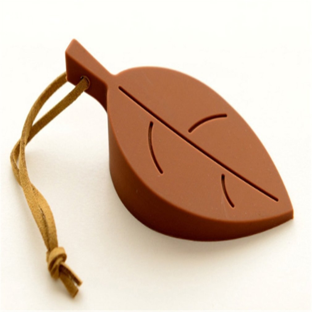 Home Leaves Door Stop Stopper Door Wedge Baby Safety Doorstop Wedge Finger Protector for Home Garden Office: Dark Khaki