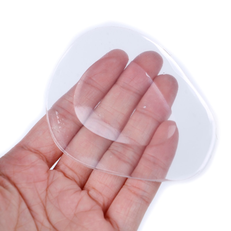 1 par de almohadillas transparentes de silicona para medio pie almohadillas de apoyo para arco plantillas para pies de masaje