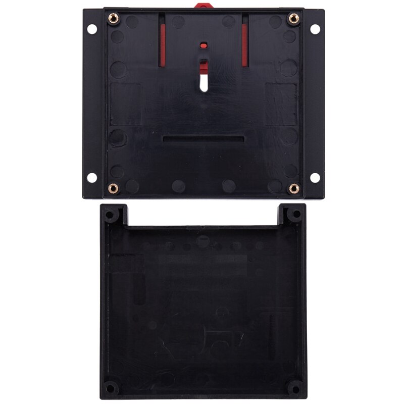 3C-2 Pcs Enclosures for Electronics Electronics Project Enclosure Din Rail Junction Housing Case-Black &amp; White