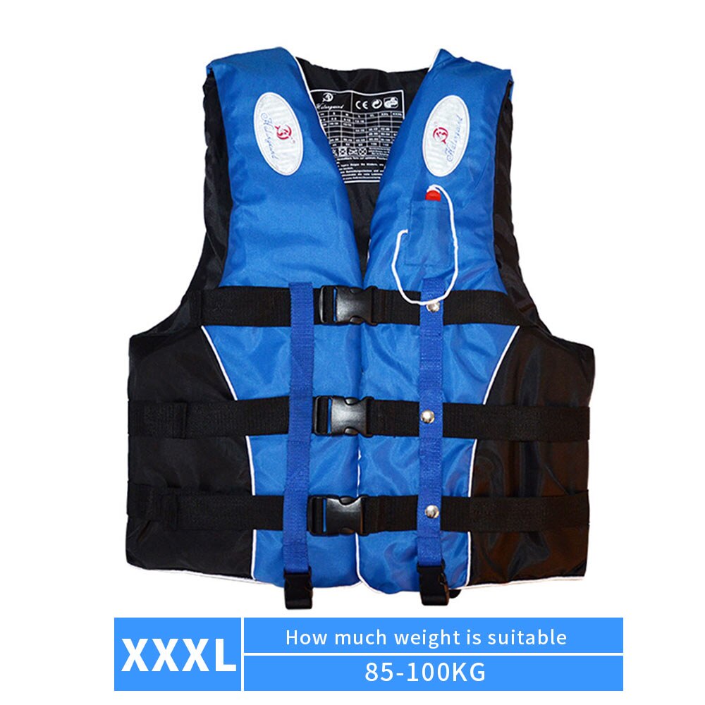 Chaleco salvavidas S -XXXL para natación al aire libre, esquí, pesca, conducción, salvavidas, para adultos y niños: style 3 blue XXXL