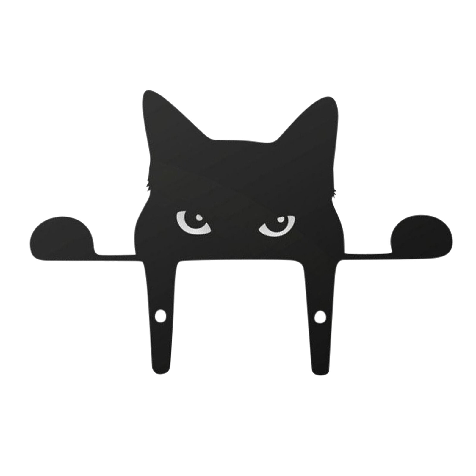 Trädgård djur katt staket tittare post topper gård konst hängare skulptur fönster staty dekor
