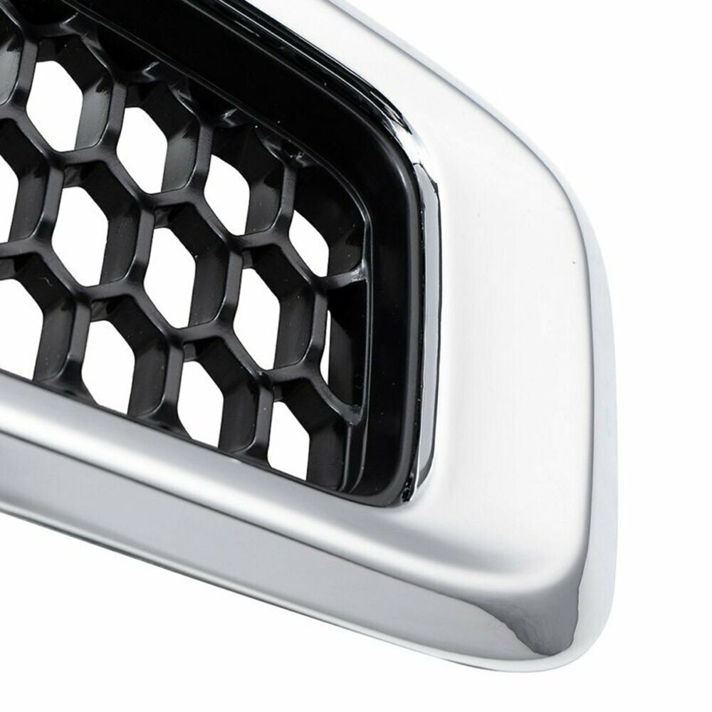 7Pcs Grill Insert Voor Jeep Cherokee Honingraat Mesh Chrome Trim Abs Vervangende Onderdelen Nuttig