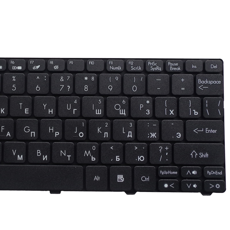 GZEELE-teclado para Acer Aspire One D255 D255E D257 AOD257 D260 D270 AOD260 AO521 AO532 AO533 532 532H 521 533 ruso