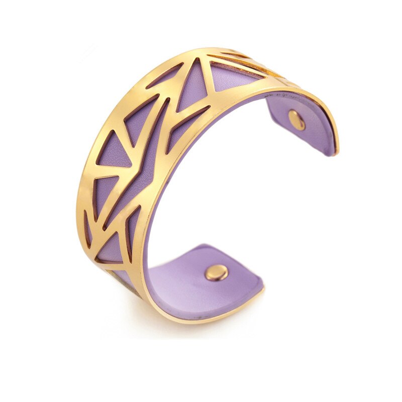 16 cores manguito pulseira de couro slivery ouro cor pulseira georgette indiano jóias pulseiras amor pulseiras para mulher femme vimio