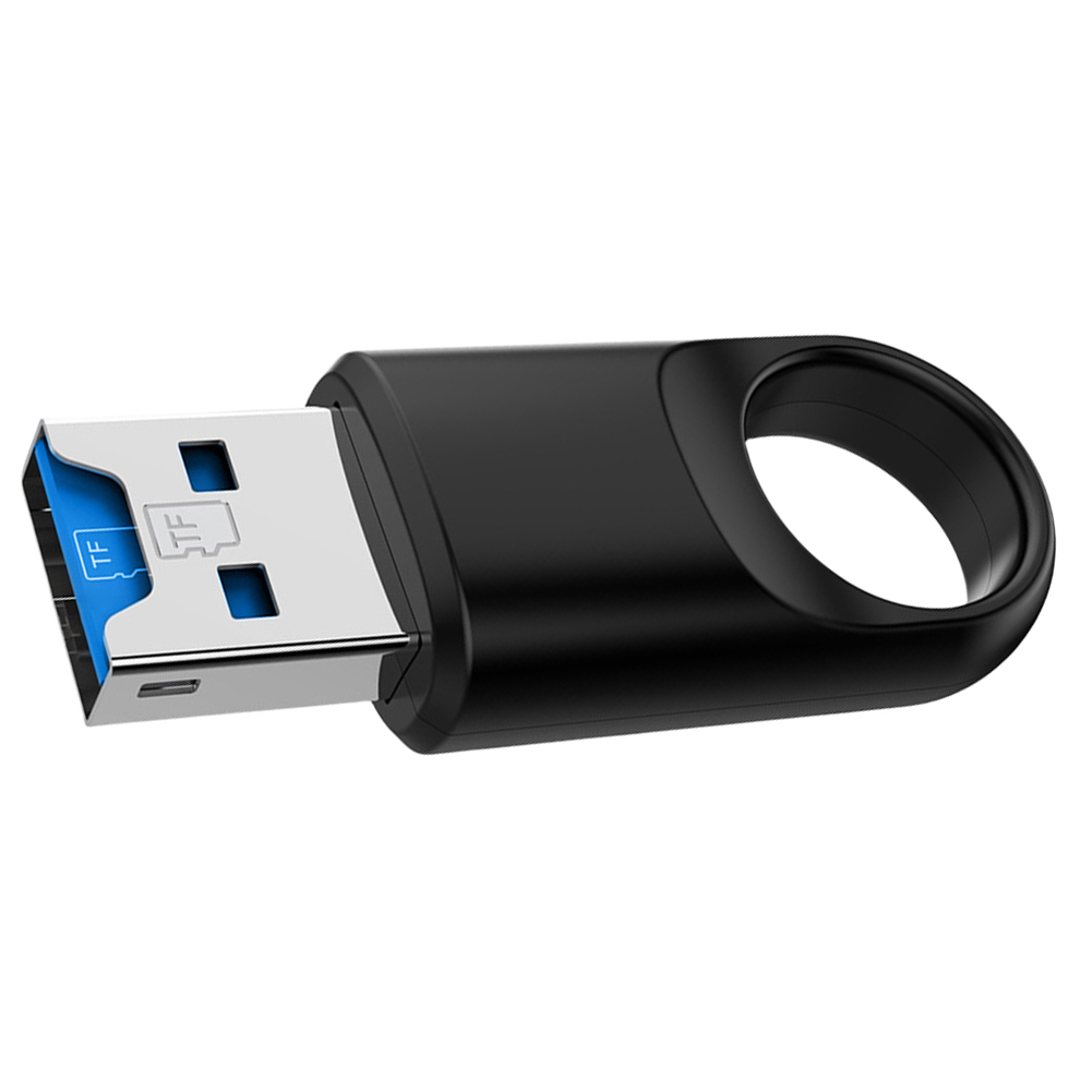Lector de tarjetas de memoria USB 3.0 Adaptador de lector de tarjetas de memoria USB 3.0 de alta velocidad para TF SD PC Computadora portátil
