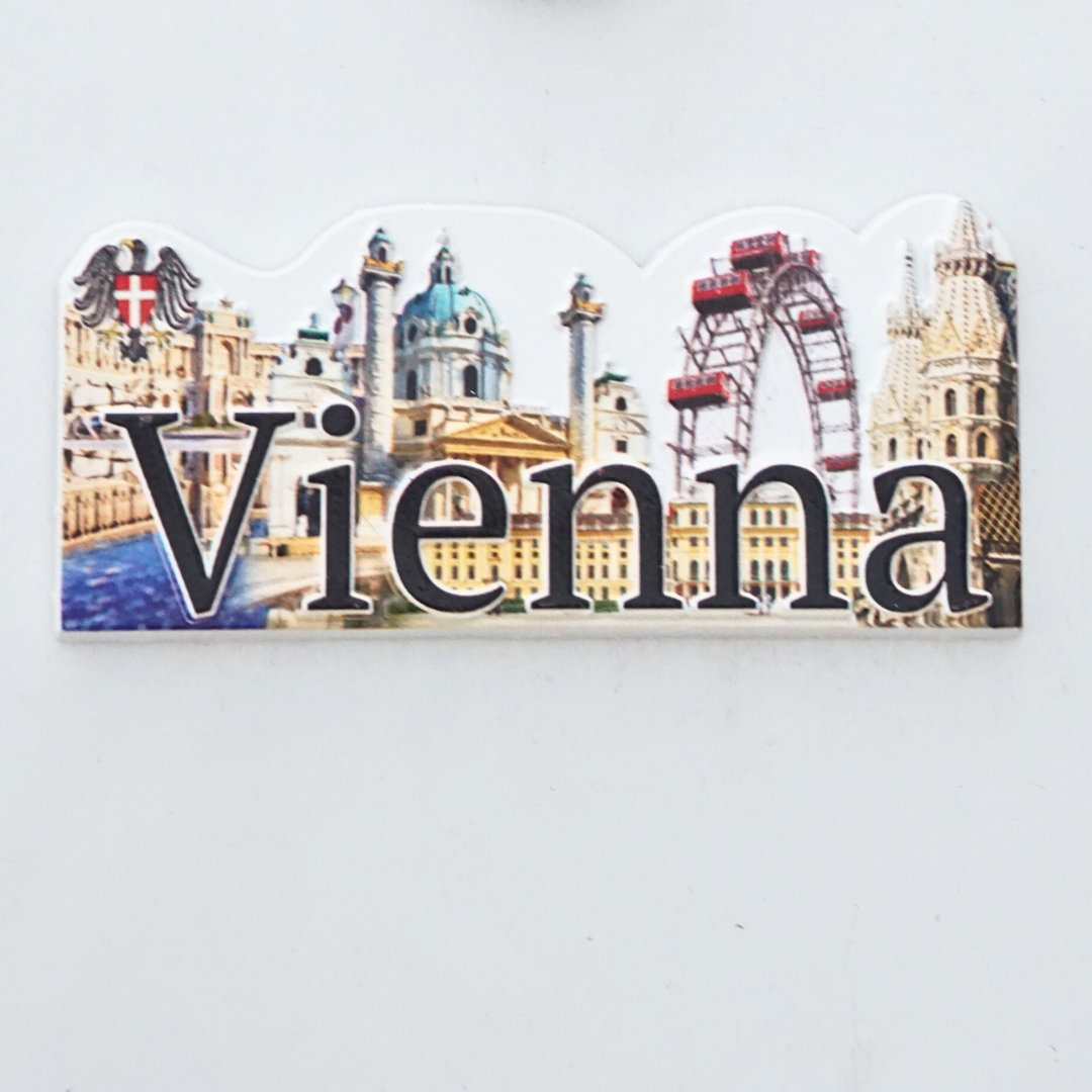 Italy Fridge Magnets, Argentina Fridge Magnets, Sicily Fridge Magnets, Leaning Tower of Pisa Scenic Fridge Magnets, Buenos Aires: WHITE