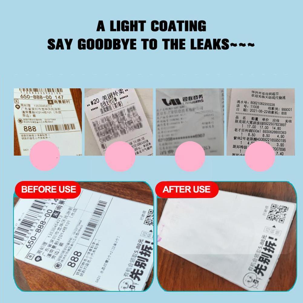 20ml Privacy Guard Thermal Paper Privacy Eraser Identity Security Stamp Stationery For Home Office Desk L8q2