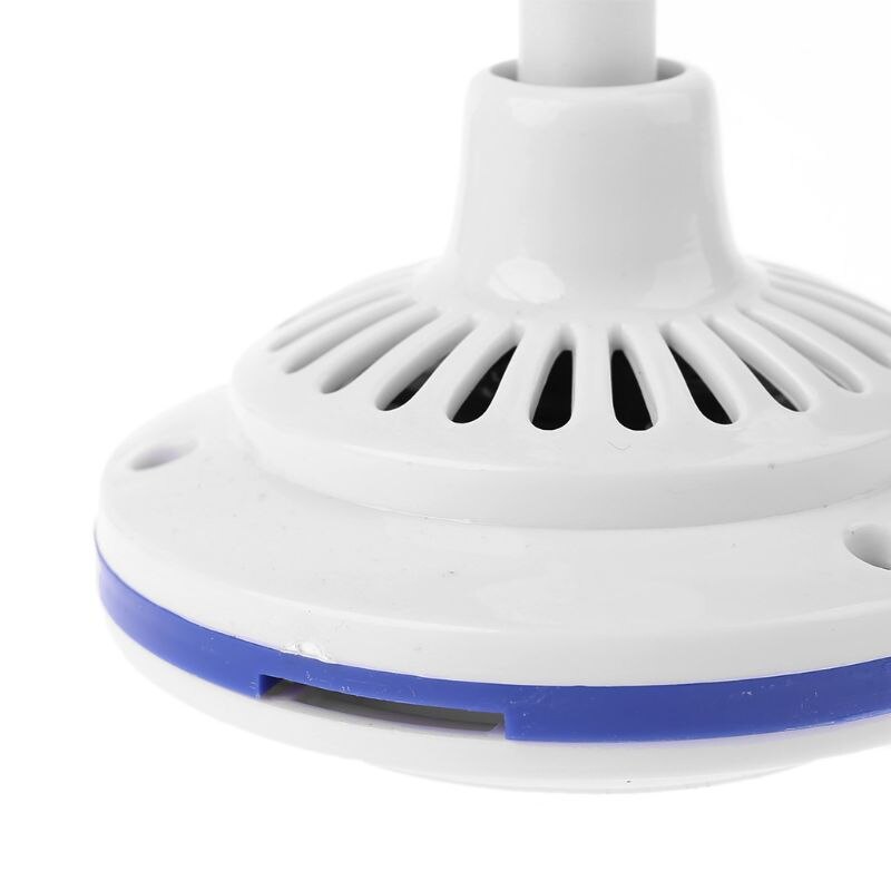 12V-85V 19.6" 6W Ceiling Fan Air Cooling Adjustable Speed Hanging Fan for Bed Home Camping Outdoor Tent Barbecue Picnic