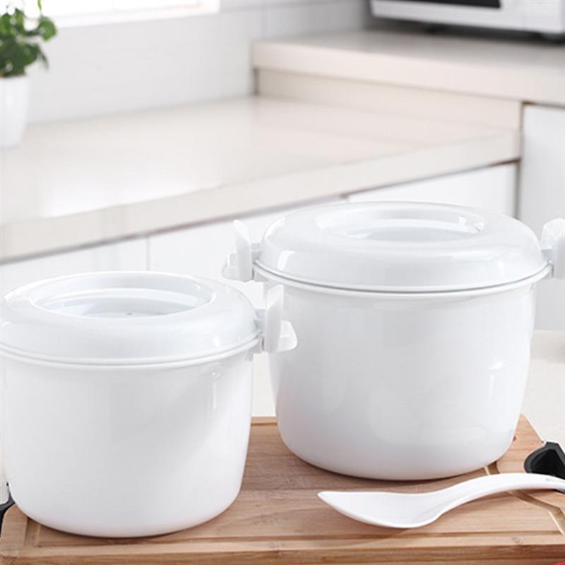 Microwave Rice Cooker Multifunction Insulated Lunch Box Lunch Container Microwave Cooker Cookware For Microwave Oven
