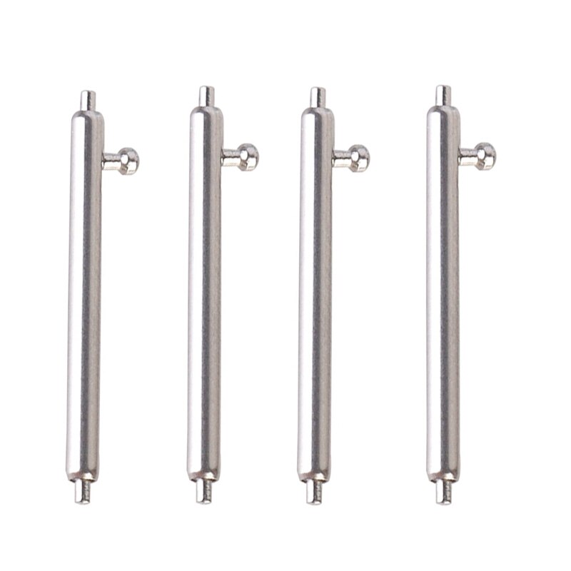 El Sr. NENG 4 unids/bolsa pasador de reloj calefacción herramientas y Kits de liberación rápida de acero inoxidable correa de reloj barras de resorte de pines MM 16MM 18MM 20MM 22MM