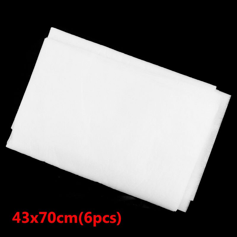 Filtro desechable de papel absorbente de aceite de cocina, filtros de algodón antiaceite no tejidos para Extractor de campana extractora, herramientas de cocina: 43x70cm(6pcs)