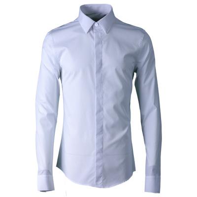 Acquista Camicia elegante elasticizzata a maniche lunghe casual da uomo Cozy Up Camicie abbottonate con vestibilità regolare e senza rughe in Italia a partire da 16