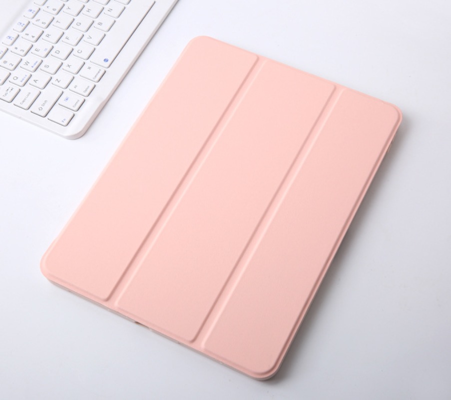With Pencil Holder Case For iPad Pro 12.9 1st/2nd Generation Model A1584/A1652/A1670/A1671/A1821 Cover Slim Stand Capa: iPad Pro12.9 / Pink