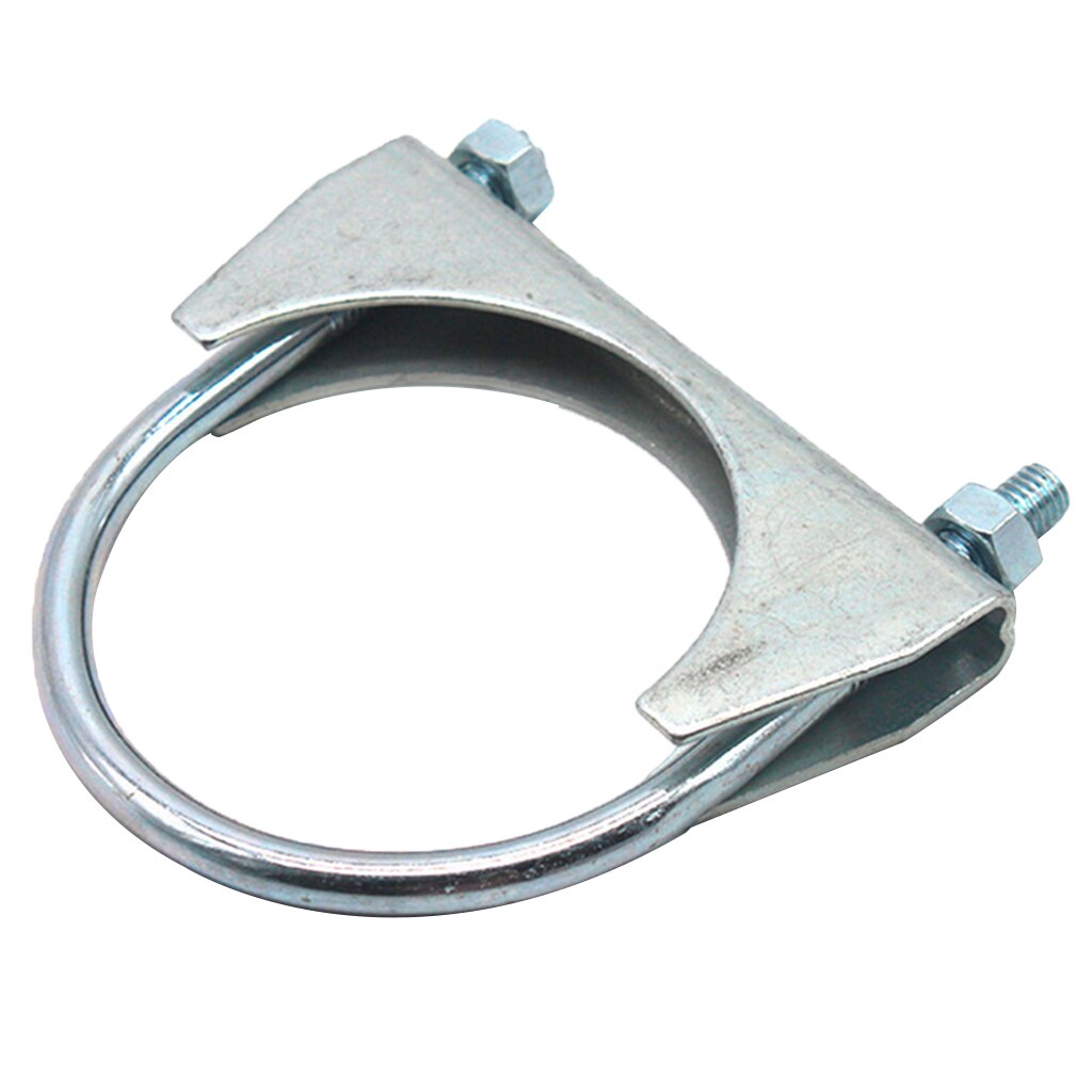 Heavy Duty Saddle Style U- Muffler Clamps With Anti-Rust Coat (3")
