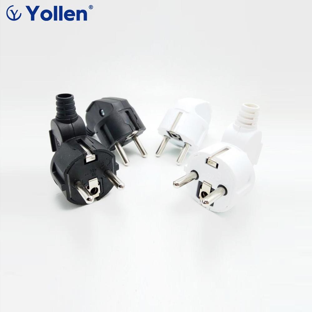 Activity】Electric Plug EUR Power Socket Adapter 16A 250V Wiring electrician to decorate DIY connection plug 1.5mm²