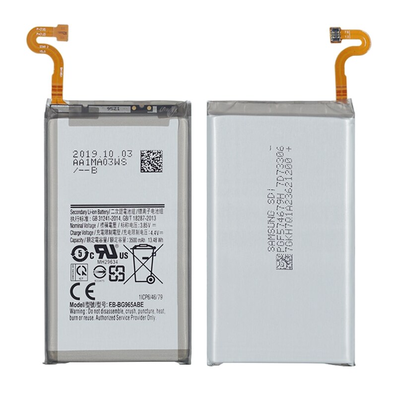 Bateria interna para samsung galaxy s9 plus g965f-mpn original EB-BG965ABE