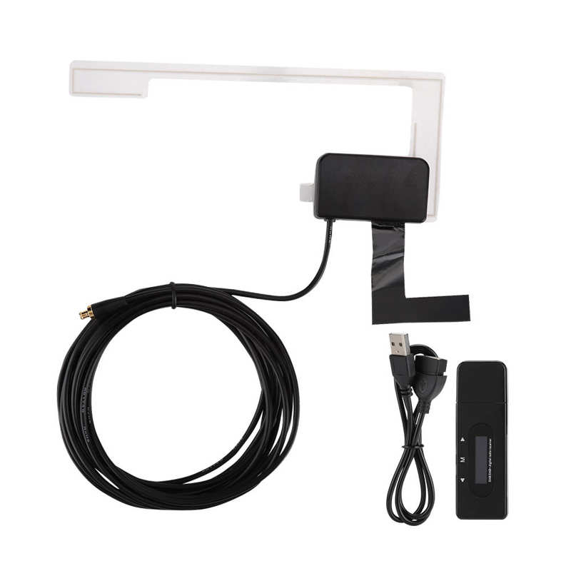 Receptor de Radio Digital Plug and Play con antena DAB/DAB + receptor de Radio USB adaptador transmisor FM