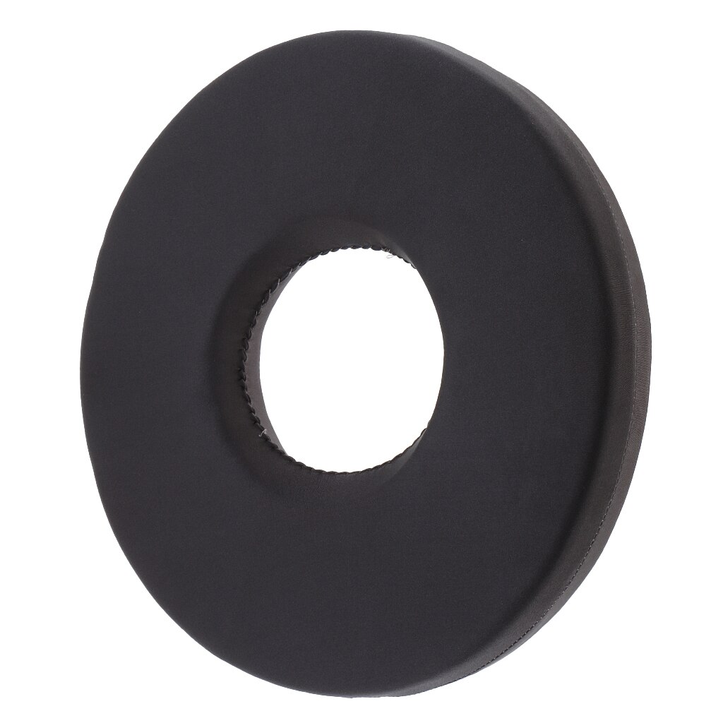 Foam Cushion For Bedsore Hemorrhoid & Pelvic Pain Tailbone & Coccyx Support: Black 35x14cm