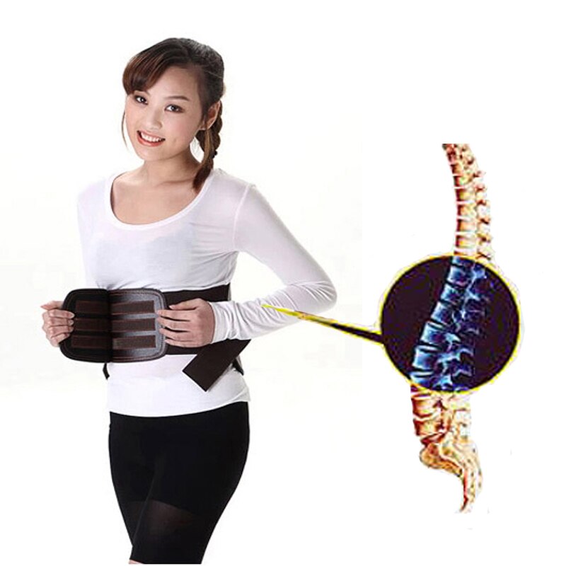 Tcare-Cinturón de cuero para proteger la parte inferior de la espalda, soporte para el dolor de espalda para ancianos, alivio del dolor sedentario, cuidado de la salud, 1 pieza