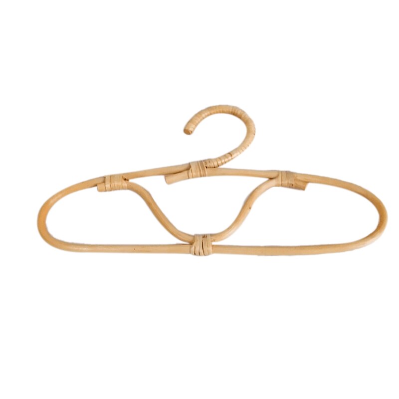 Rotan hanger retro kapstok eenvoudige homestay kamer wandhanger decoratieve haak