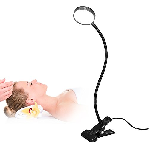 Bureaulampen LED-boeklamp USB oplaadbare leeslamp Warm koel wit Daglicht Draagbaar Flexibel Clip Nachtleeslamp