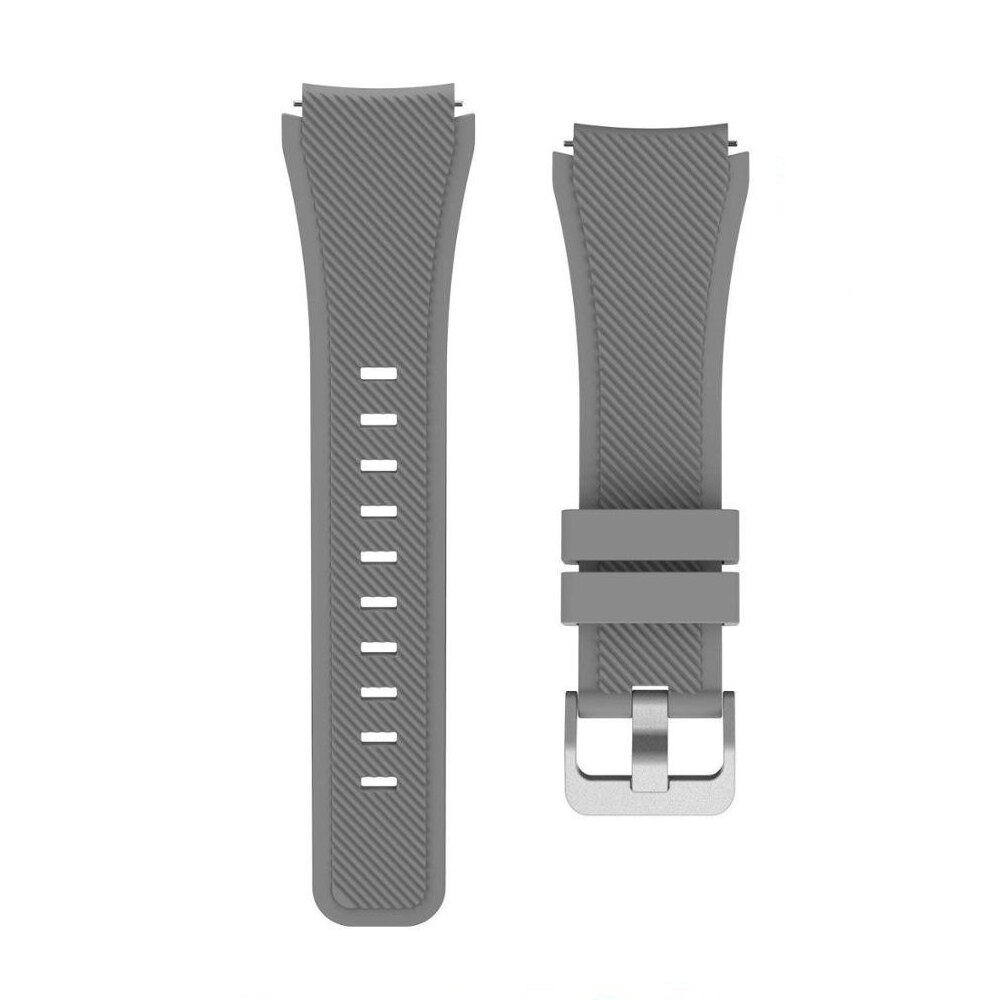 Correa de silicona de 20mm y 22mm para Amazfit GTS 2 2e mini GTR, Correa de 42mm, Correa para reloj de pulsera portátil, Correa Amazfit bip: Luz Blanca Pur / 18 mm