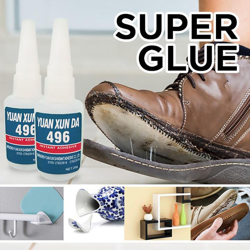 Glue Strong Quick Drying Multi-Purpose Adhesive for Home Metal Plastic Ceramics Glass HUG-Deals