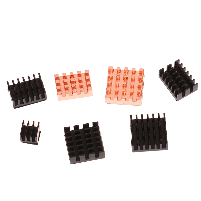 1Set Aluminium Koellichaam Koeler Radiatoren Heatsink Module Koelset Voor Oranje Pi Nul 3/3b Dev Board Accessoires