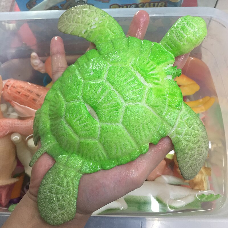 1 ST Enorme Schildpad Opgroeien In Water Dier Vormige Crystal Bodem Big Kids Speelgoed Schilderen Groeiende Gel