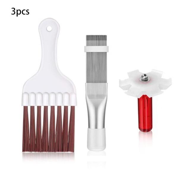 Universal Car A/C Radiator Condenser Fin Repair Comb Cooler Air Conditioner Straightener Cleaning Tools for Auto Cooling System: 07