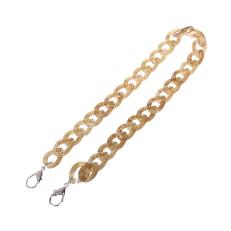 Resin Chain Replacement Handle Shoulder Crossbody Handbag Bag Strap 60-120cm