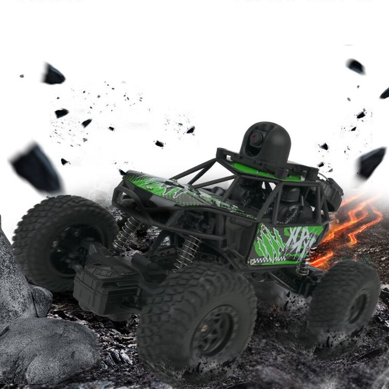 Fernbedienung Klettern Auto Echtzeit Bild Übertragung WIFI Kamera 1:22 Dual Modus Junge Kinder Spielzeug