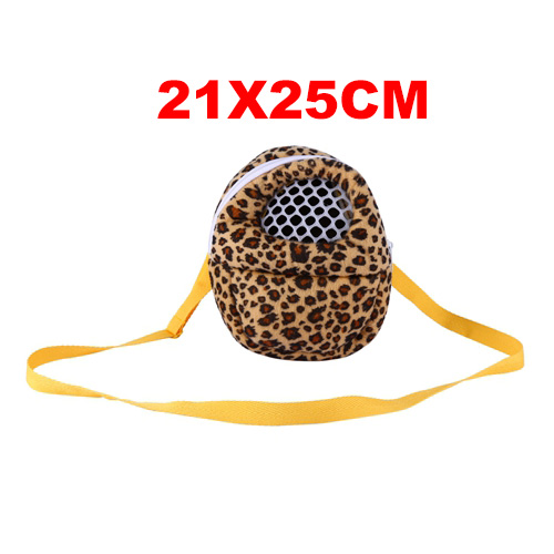 Kæledyrsbæretaske 3 typer kæledyrsbærer leopard hamster rotte pindsvin chinchilla ilder sovende udendørs hamsterpose: 9