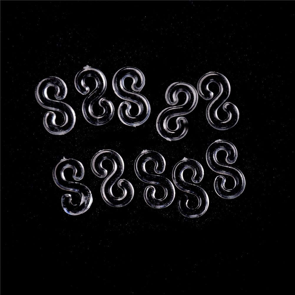 200PCS(10bags) Transparent Loom Rubber Bands Kits S Clips For DIY Loom Bands Bracelet Charms Accessaries