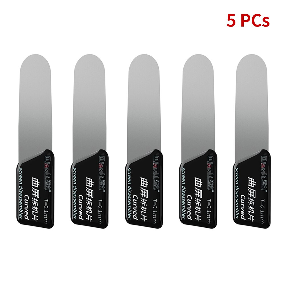 5pcs Separate Tool Durable Screen Disassembler Pry Tools LCD Curved DIY Film Mobile Phone Opening Non-Slip Electronics Practical