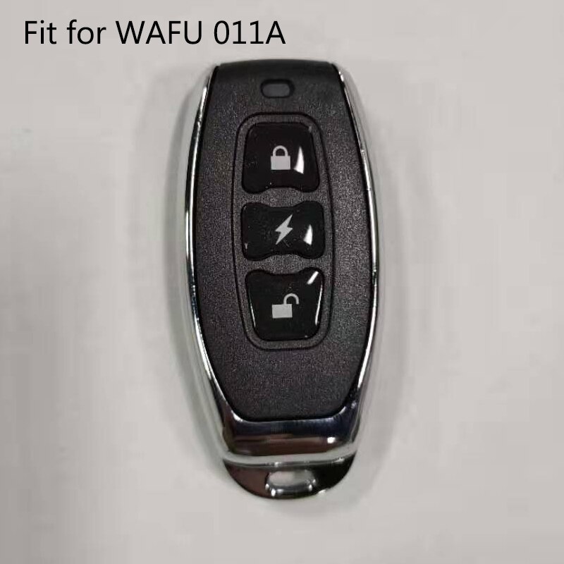 WAFU, 433 MHz, controlador remoto de la cerradura de la puerta de Control remoto clave para WF-010 WF-019 WF-011A Invisible cerradura de la puerta