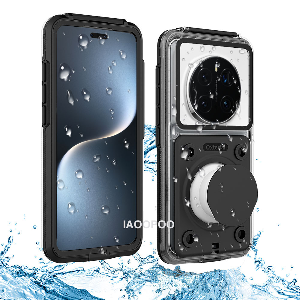 Buceo natación 15 metros de profundidad funda impermeable para Honor Magic 7 Pro Magic 6 5 4 3 X60 X50 X40 con botón de teléfono