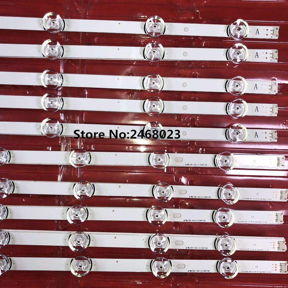Prefekt erstatning 55 lb 650v 55 lb 5900 55 lb 6500 ledet stripe til lg innotek drt 3.0 55 "_a/b type rev 01_140107 6916l 1833a 1834a 1989a 1990a