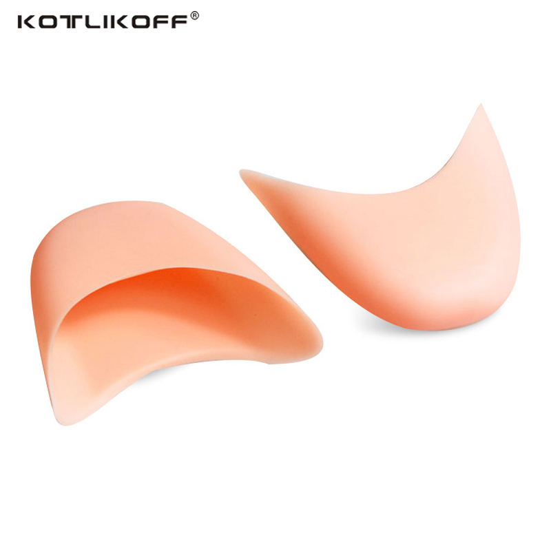 KOTLIKOFF Silicone Gel Insoles Insert Toe Dance Protector Insoles Forefoot Pad Support Ballet Shoes Covers Foot Care Pads