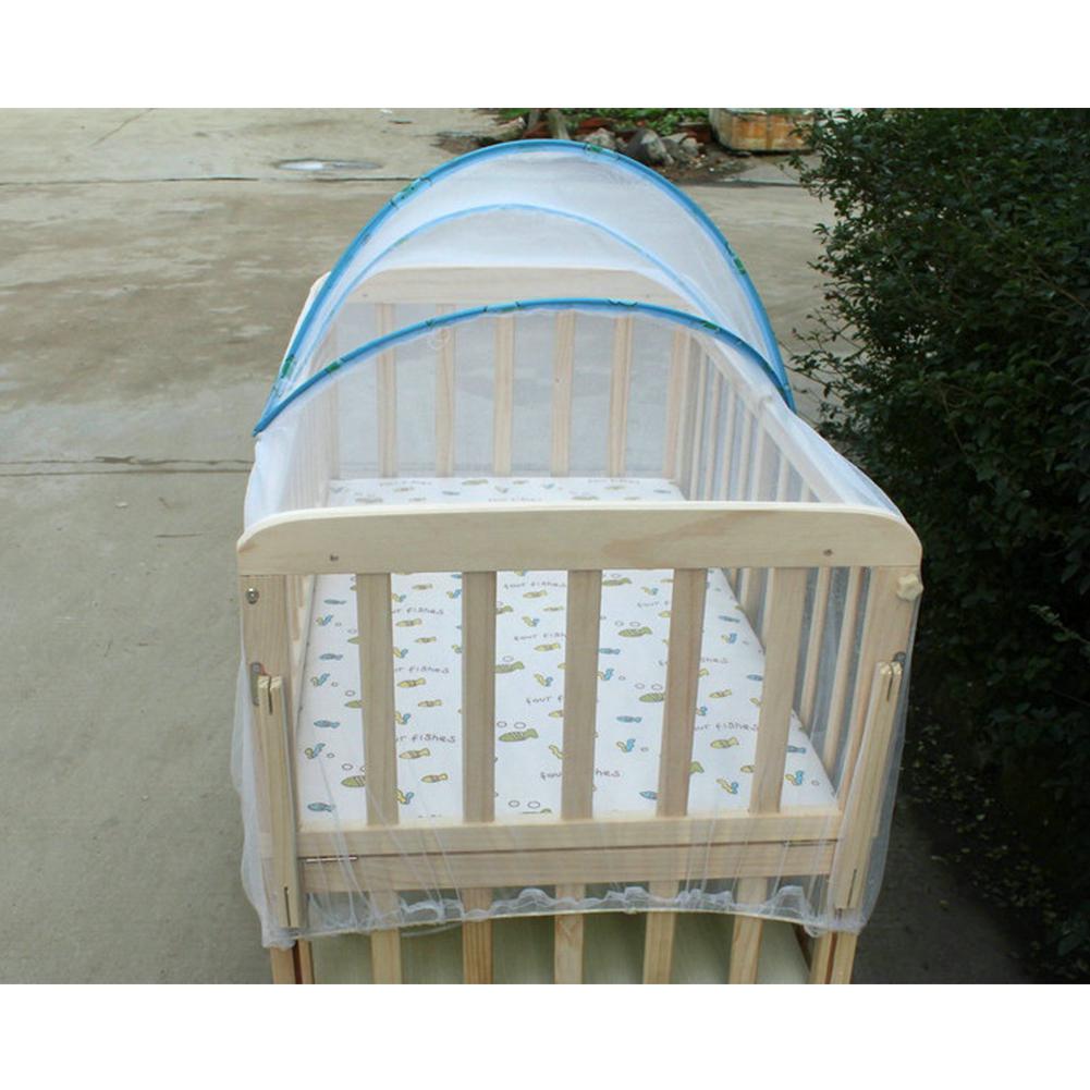 Kidlove Babybed Bed Mesh Klamboe Opvouwbare Baby Gebogen Muggen Netto Draagbare Wieg Netting Ultra Grote 100*60 -110*65cm