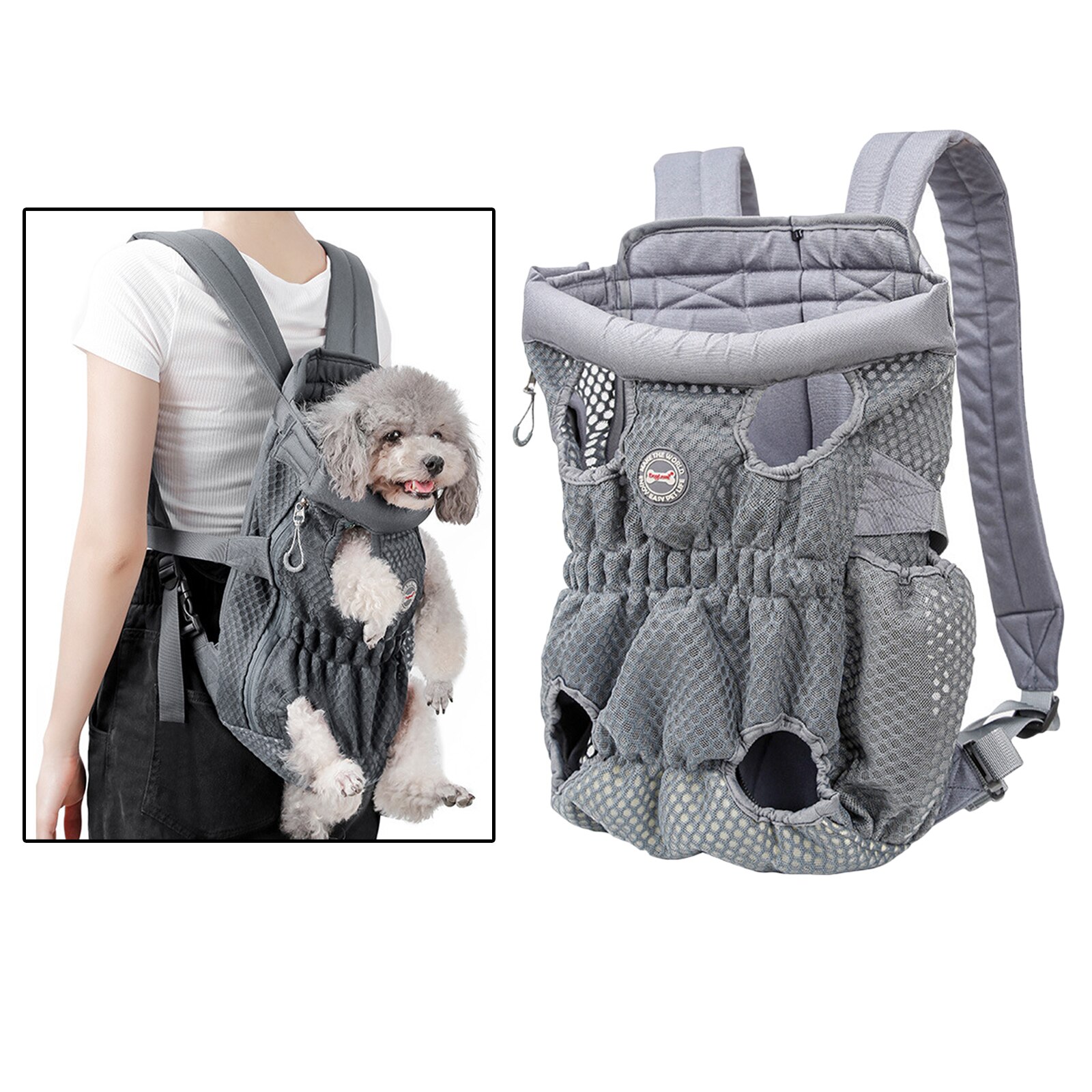 Huisdier Rugzak Carrier Voor Kat Honden Front Reizen Hond Zak Draagtas Voor Dieren Kleine Medium Honden Bulldog Puppy Teddy Hond