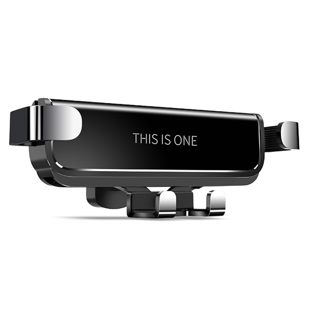 KDsafe Gravity Phone Holder In Car Air Vent Mount Cell Phone Foldable Mobile Phone Holder Stand for iPhone 11 XS XR Universal: PH001-Black