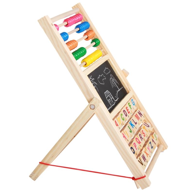 Multi-Function Abacus Learning Frame Wooden Counting Cognitive Board Children Early Education Mathematics Abacus