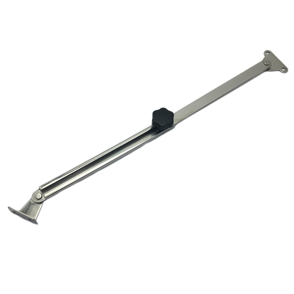 Boat Hatch Lid Stay, Support and Adjuster, 316 SS Stainless Steel, Telescoping Hatch/Window Adjuster and Stay Support