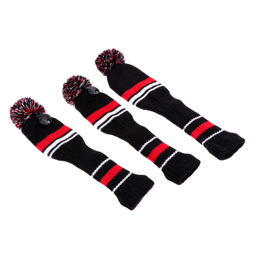 Conjunto de fundas de punto para la cabeza, 3 uds.