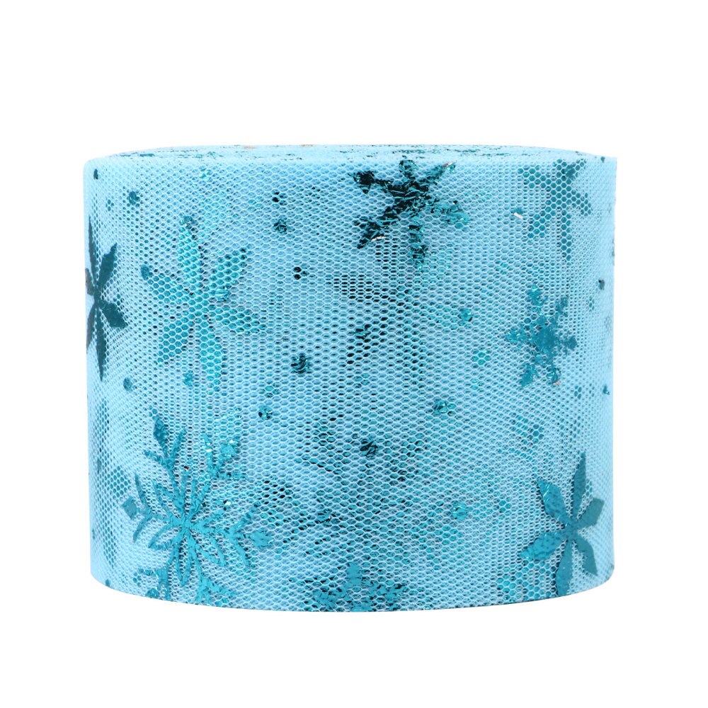 1 impostato Scintillante Garza Rotolo di Avvolgimento Rotolo di Garza per la Festa Di Natale