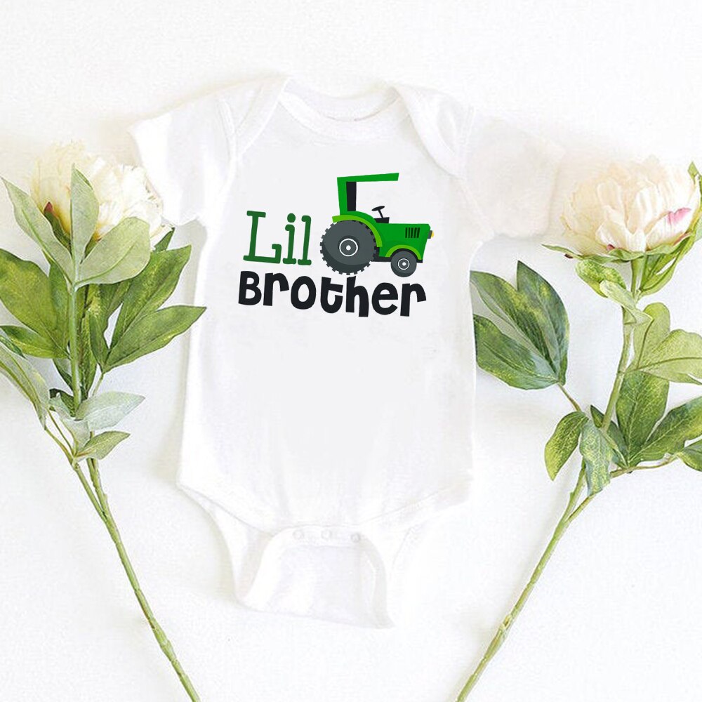 Siblings matching shirts Big Brother Little brother t-Shirts brothers truck tops big brother little brother maching outfits