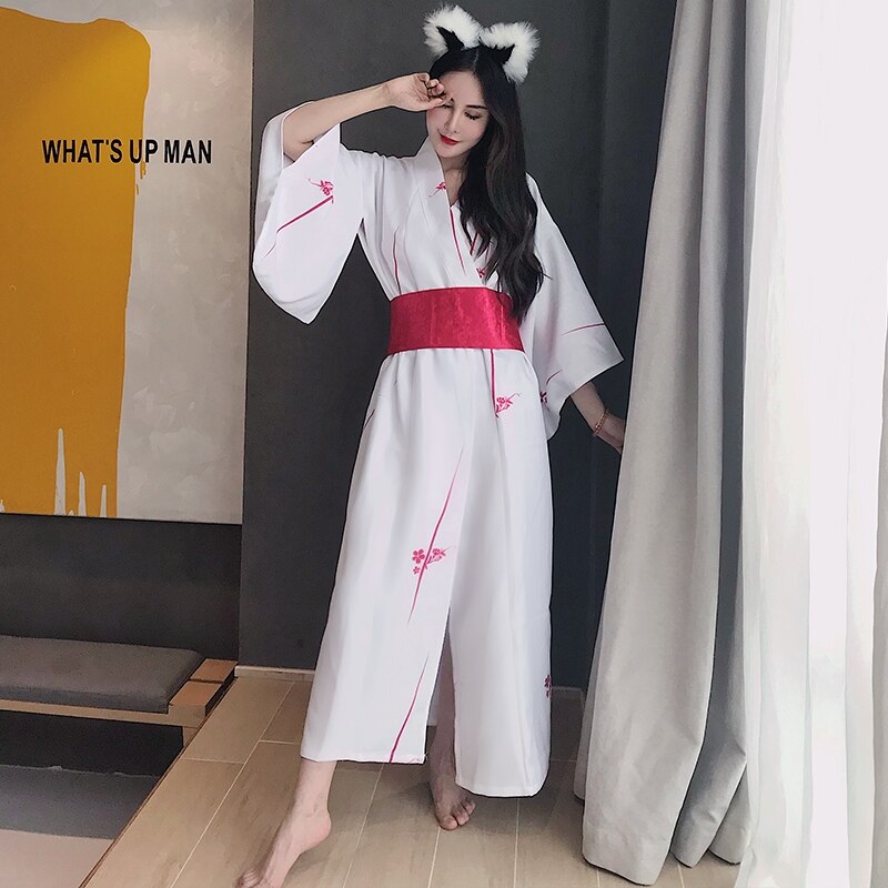Japanse Kimono Traditionele Vrouwen Sexy Jurk Japan Kleding Vrouwen Haori Yukata Cosplay Japanse Kimono Geisha Kostuum FF2372