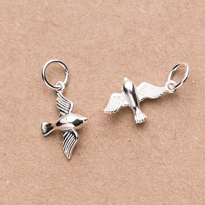 Beebeecraft 1 doos 5 stuks hangers in bloemvorm van sterling zilver ovale plant lotusbloem natuurlijke hanger hanger met springring levering, 12x7x6mm, Sterling zilver, Geen edelsteen