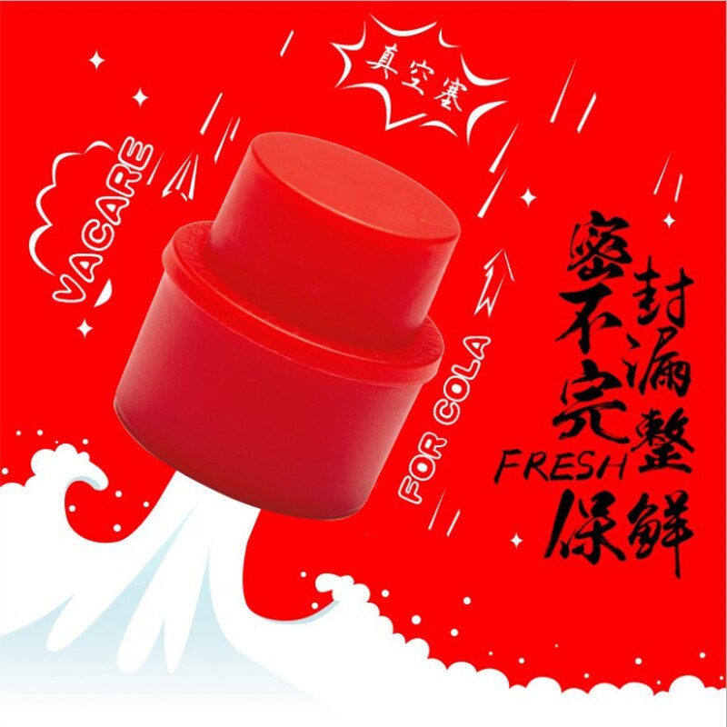 Push-type Carbonated Beverage Filling Cap Vacuum Soda Stopper Tool Fresh-keeping Bottle Cap Push-type Filling Bottle Cap